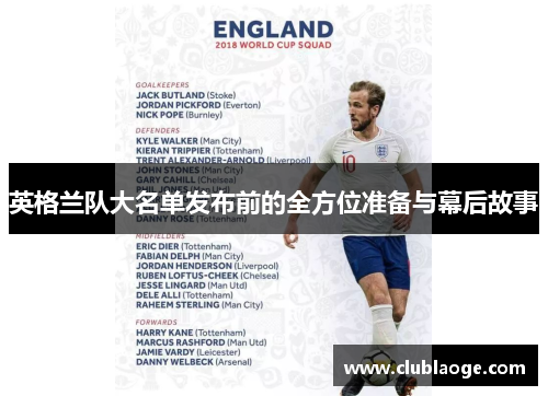 英格兰队大名单发布前的全方位准备与幕后故事