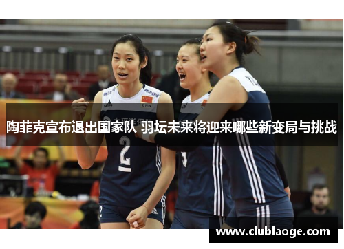 陶菲克宣布退出国家队 羽坛未来将迎来哪些新变局与挑战 陶菲克宣布退出国家队 羽坛未来将迎来哪些新变局与挑战